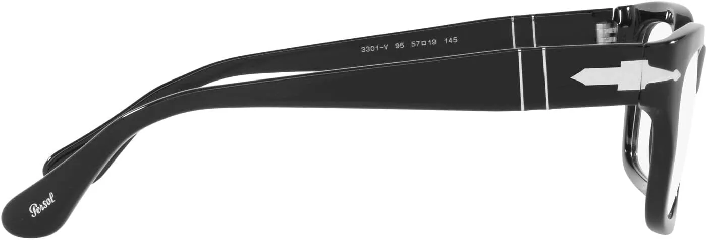 Persol Po3301v Rectangular Prescription Eyewear Frames