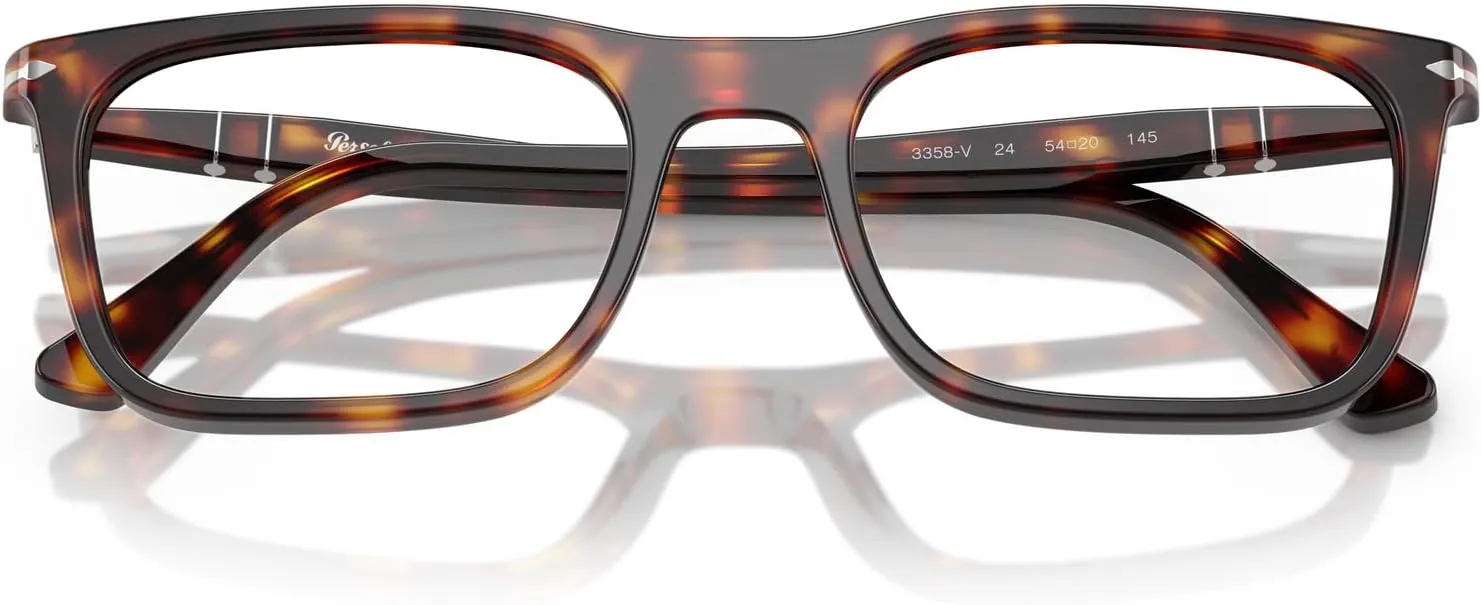 Persol Po3358v Rectangular Prescription Eyewear Frames