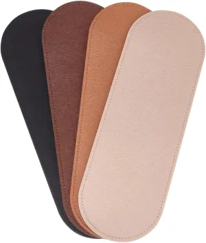 PH PandaHall 4 Colors Felt Base Shaper Oval Purse Organizer Insert for DIY Tote Crossbody Leather Purse Bag Backpack