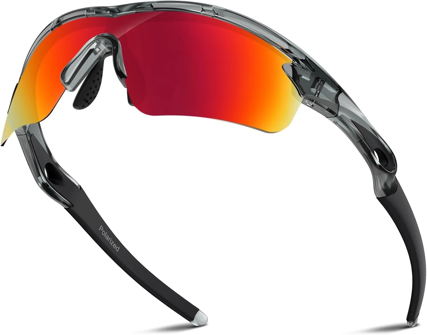 Polarized Sports Sunglasses for Men Women Youth Baseball Cycling Running Driving Fishing Tennis Golf Motor TAC UV400 TR90