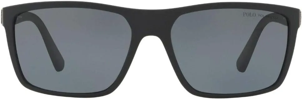Polo Ralph Lauren Men's Ph4133 Rectangular Sunglasses