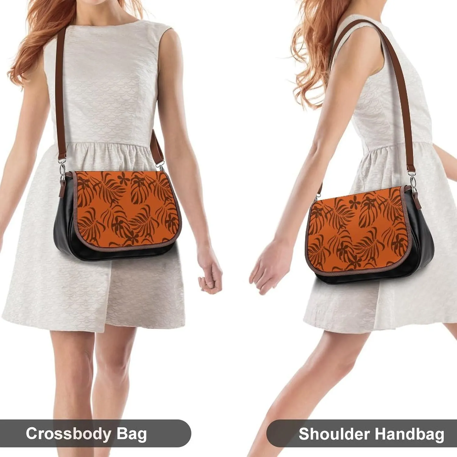 Polynesian Fashion Small Crossbody Bag Festival Party Gifts 2025 New Elegant Women Girls' Leather Bag