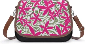 Polynesian Fashion Small Crossbody Bag Festival Party Gifts 2025 New Elegant Women Girls' Leather Bag