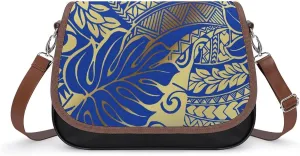 Polynesian Women'S Crossbody Bag Customization, Samoan, Fiji, Hawaiian Island Tribal Design Women'S Bag 2025