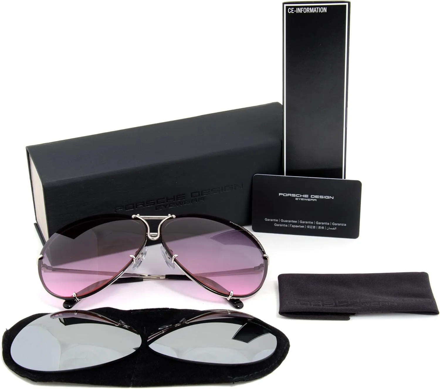 Porsche Design Women's Aviator Rectangular