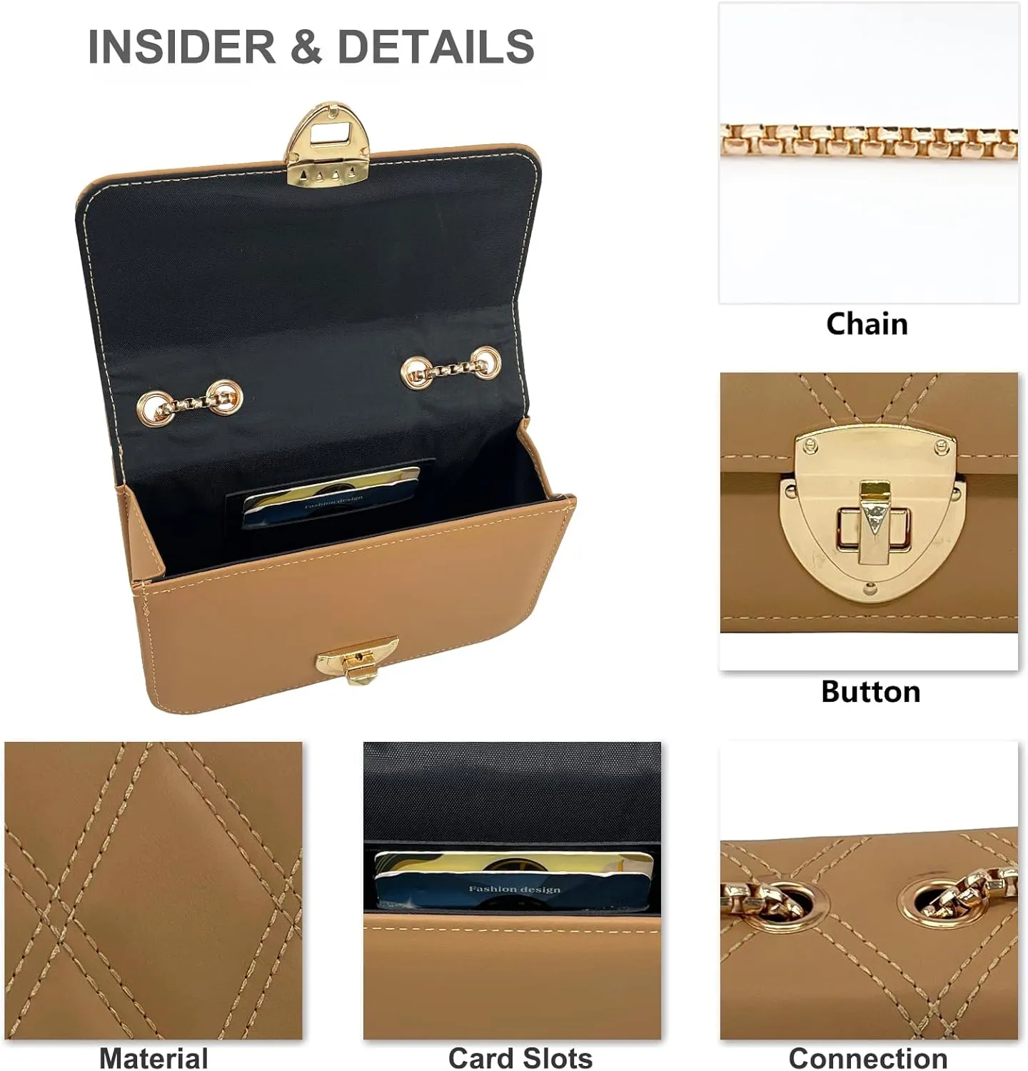 PORT&LOTUS Mini Shoulder Bag for Women PU Leather Small Bags for Women Little Tote Bag Women Purses