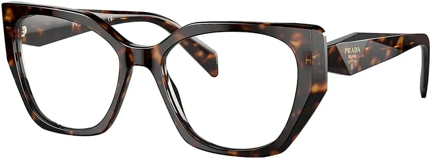 Prada PR 18WV 2AU1O1 Tortoise Plastic Fashion Eyeglasses 52mm