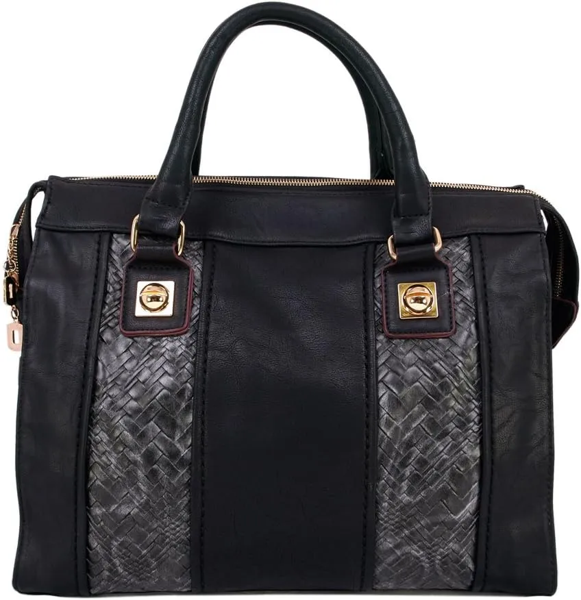 Premium Office Style Satchel Top Handle Bag Handbag - Diff Colors Avail