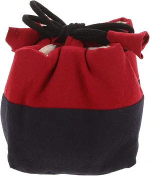 PRETYZOOM Tea Storage Bag Quilted Duffle Bag Suitcase Purse Tote Bag Small Lunch Bag Handbags Cooler Bag Tea Cup Drawstring Bag Travel Bag Luggage Tea Bags Kung Fu Teaware Bag Cloth Red