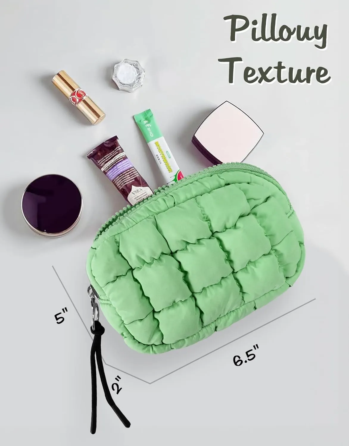 Puffer Tote Bag for Women Large Quilted Puffy Lightweight Carryall Crossbody Tote Bag for Women