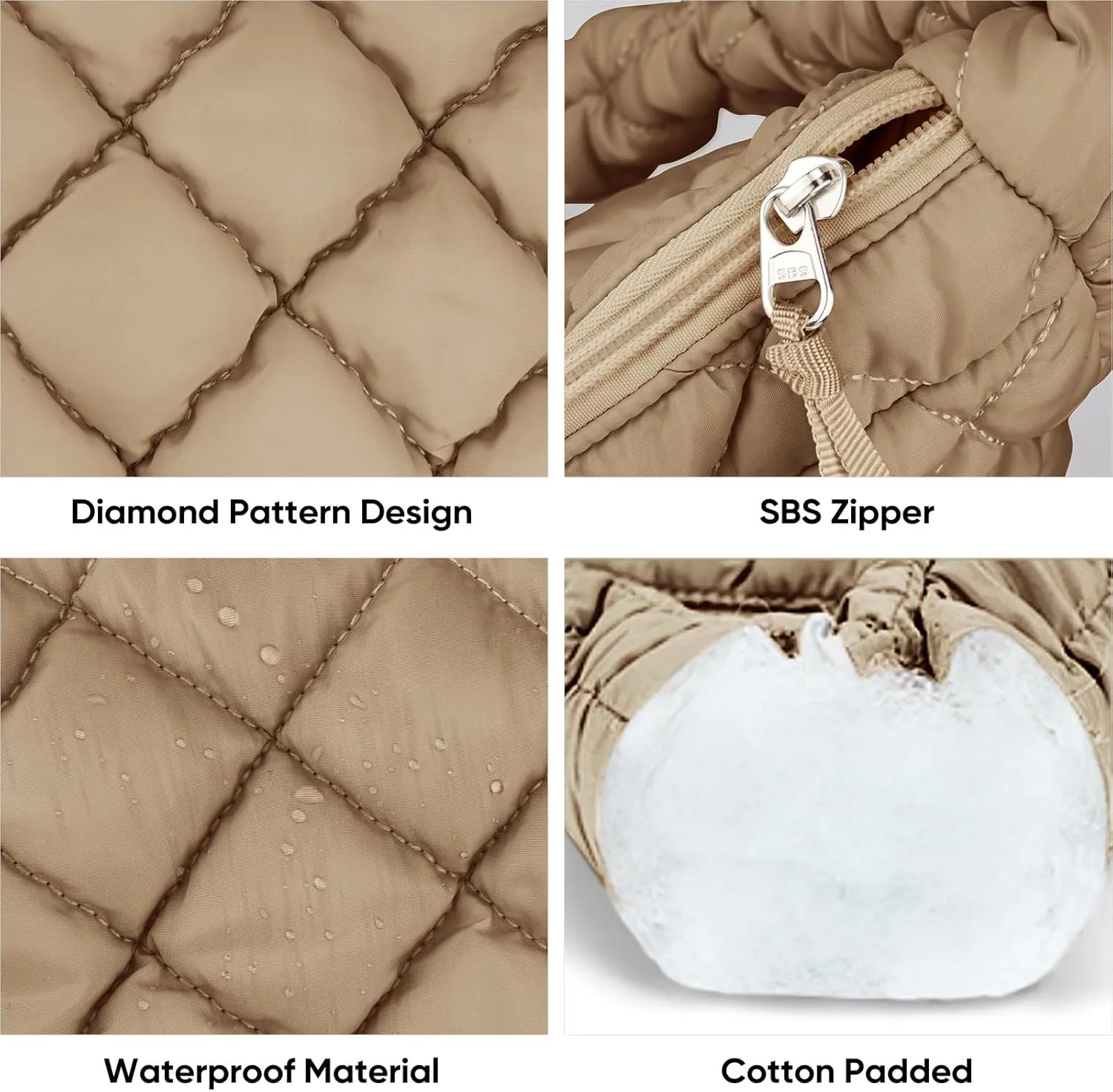Puffer Tote Bag, Large Carryall Quilted Tote Bag for Women, Comfort Puffer Crossbody Bag, Lightweight Puffer Purses