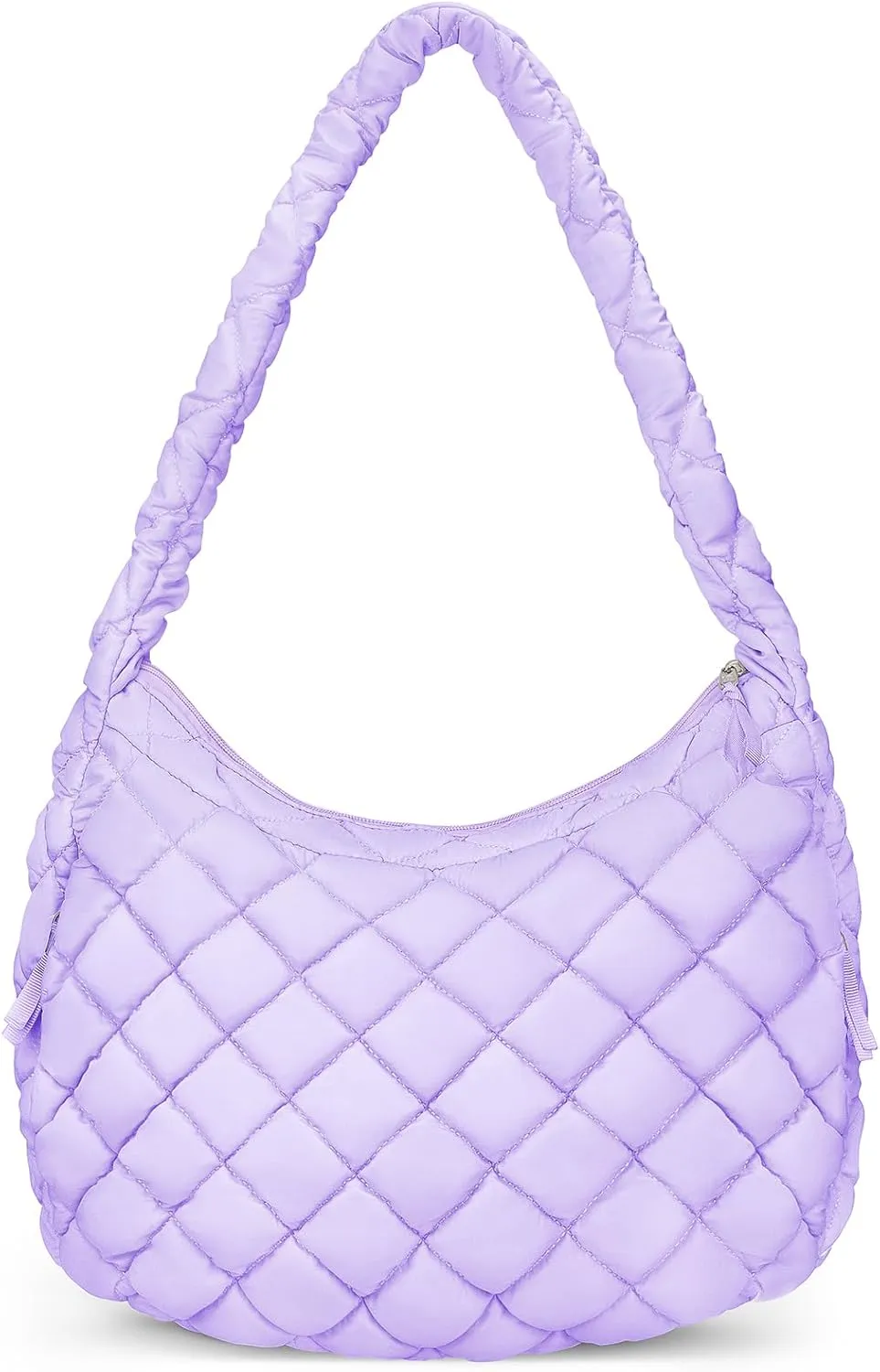 Puffer Tote Bag, Large Carryall Quilted Tote Bag for Women, Comfort Puffer Crossbody Bag, Lightweight Puffer Purses
