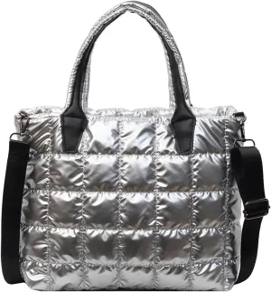 Puffy Bag for Women Quilted Crossbody Bag Puffer Purse Quilted Shoulder Bag Handbag with Adjustable Strap