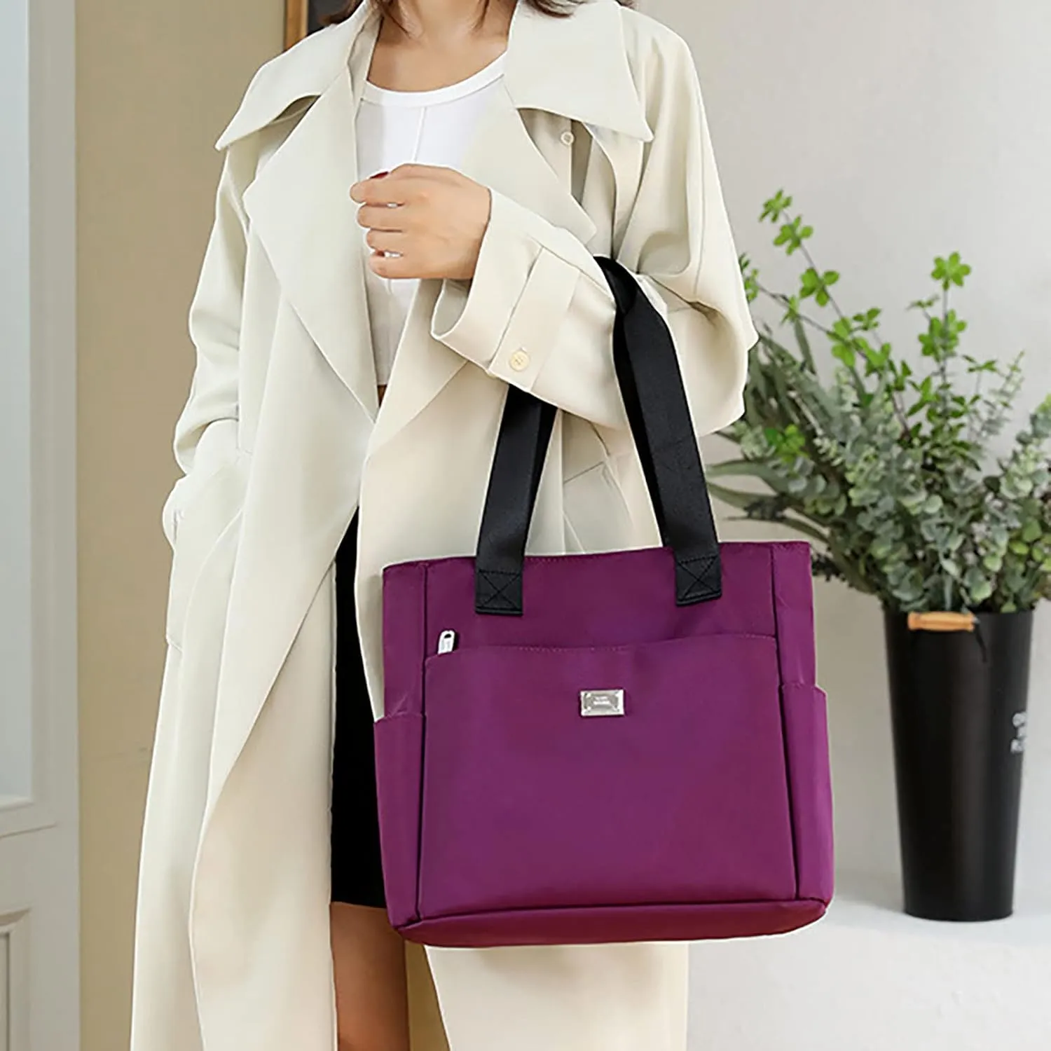 Purses for Women Hobo Shoulder Handbags with Zipper Hobo Bags for Women & Credit Card Holder Set