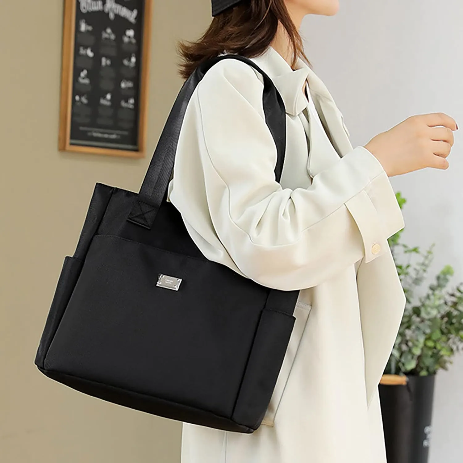 Purses for Women Hobo Shoulder Handbags with Zipper Hobo Bags for Women & Credit Card Holder Set