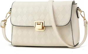 Purses For Women Stylish And Versatile Crossbody Bag Simple Embossed Check Handbags