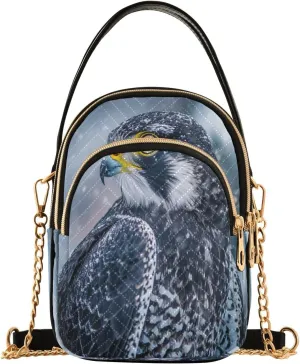 Quilted Crossbody Bags for Women Trendy, Prairie Falcon Small Shoulder Handbags Leather Purse for Women Cross Body Purses