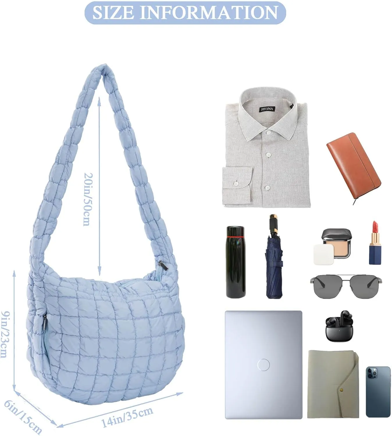 Quilted Puffer Tote Crossbody Bags for Women Bubble Puffy Purse