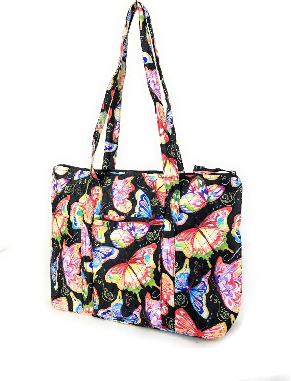 Quilted Shoulder Tote Bag Handbag