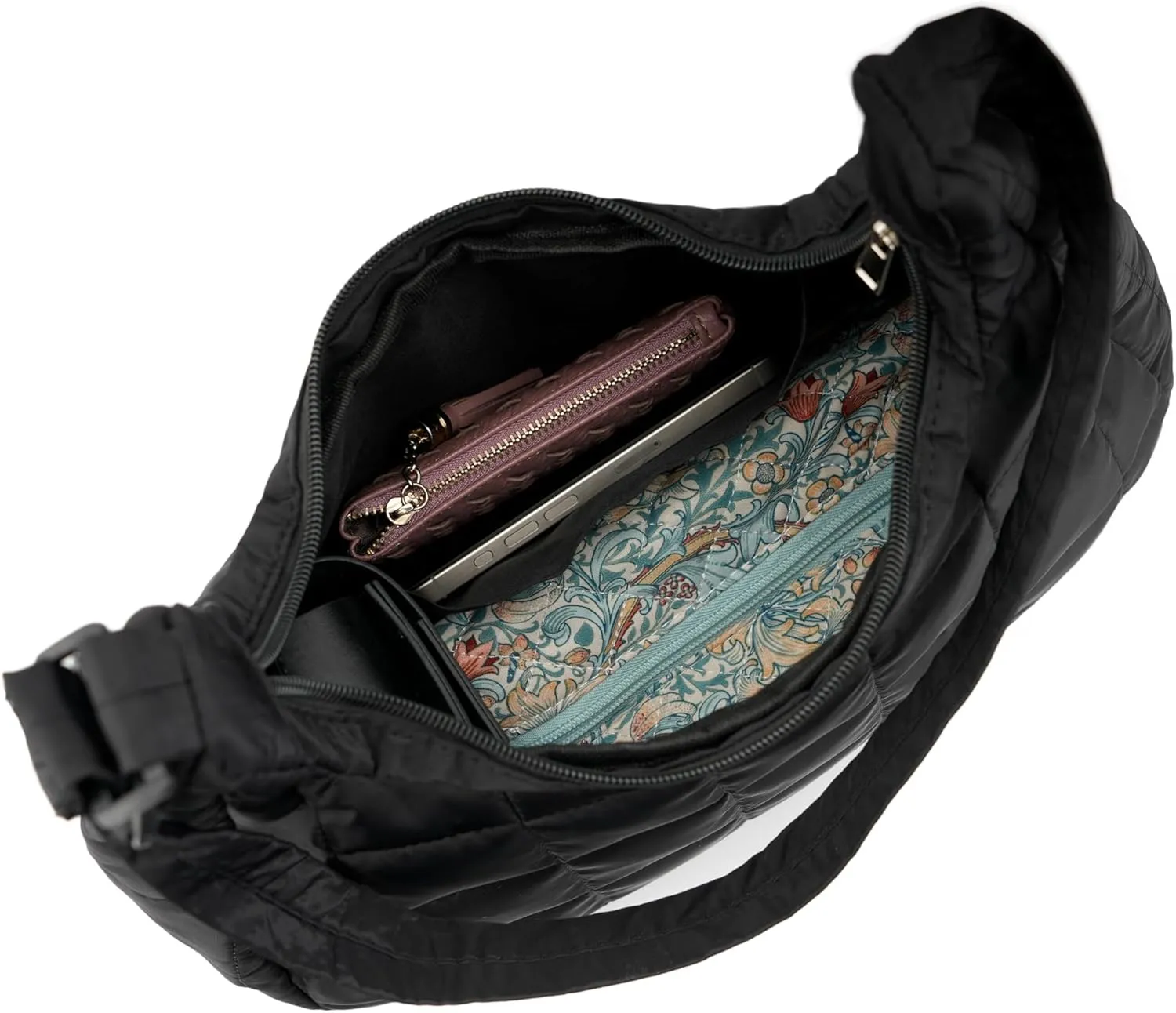 Quilted Tote Bag for Women, Lightweight Carryall Puffer Shoulder Bag Handbag for Travel, Work
