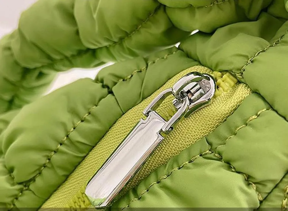 Quilted Tote Bag for Women Puffer Bags Large Padding Shoulder Bag Dumpling Underarm Bag Tote Bag Cloud Handbags with Zip