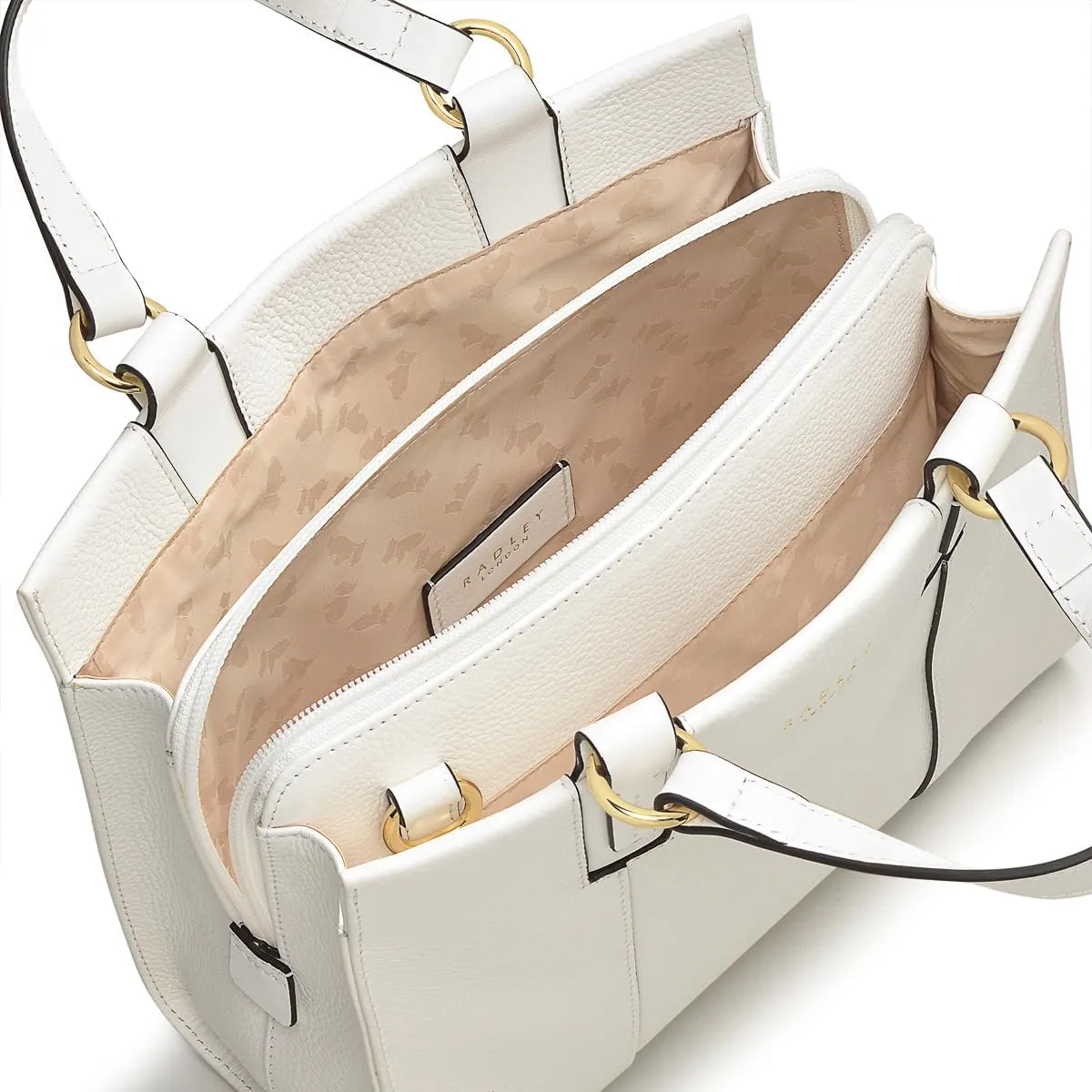 RADLEY London Bedford Square Women's Small Leather Open Top Satchel Bag
