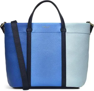 RADLEY London Rivington Colourblock Women's Medium Leather Ziptop Satchel Bag