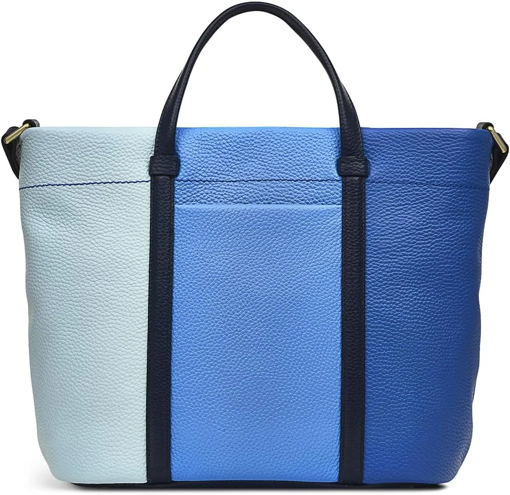 RADLEY London Rivington Colourblock Women's Medium Leather Ziptop Satchel Bag