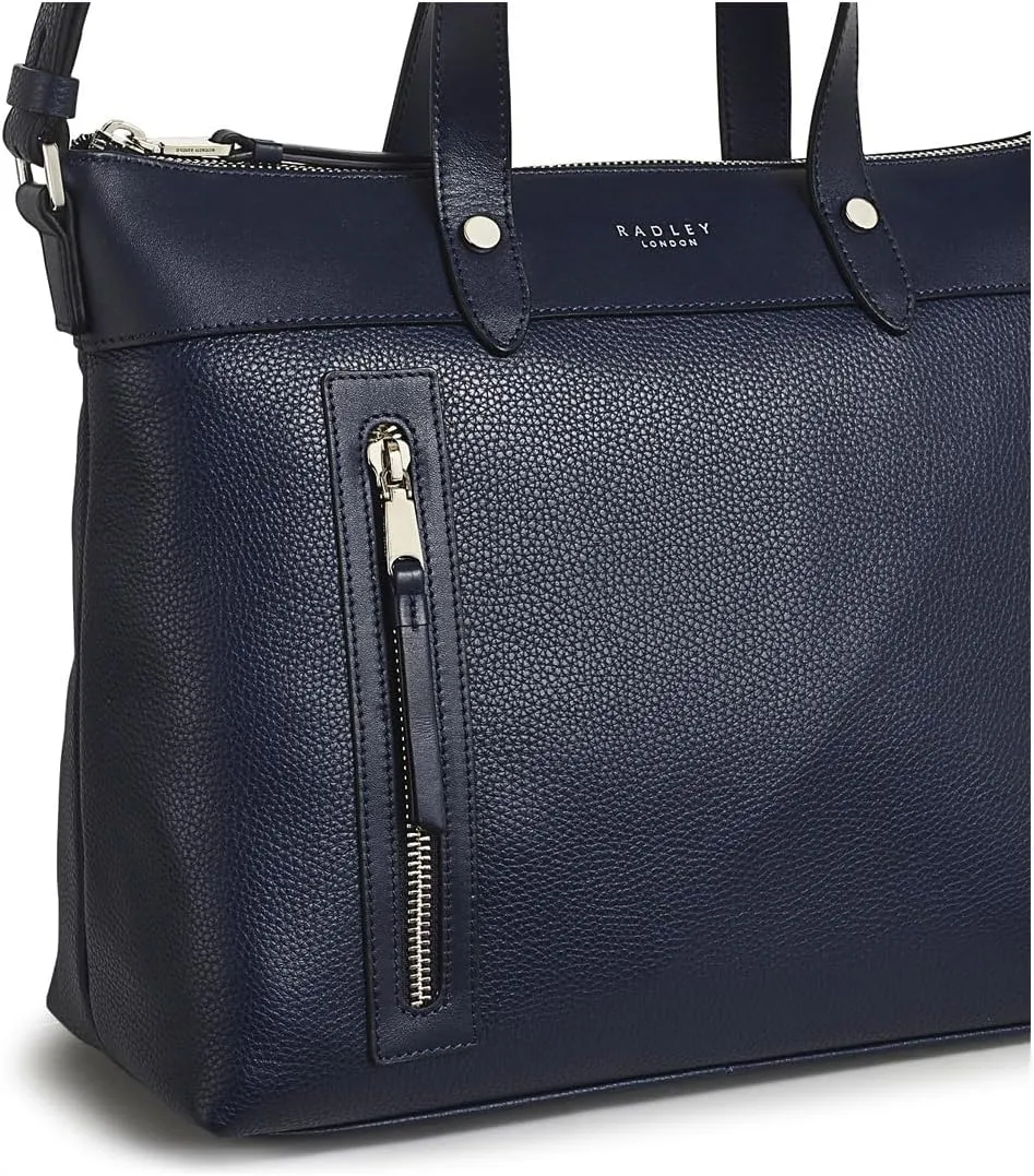 RADLEY London Zippy Women's Medium Leather Ziptop Satchel Bag