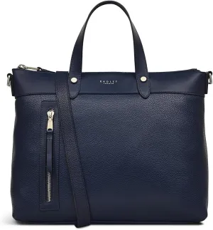 RADLEY London Zippy Women's Medium Leather Ziptop Satchel Bag