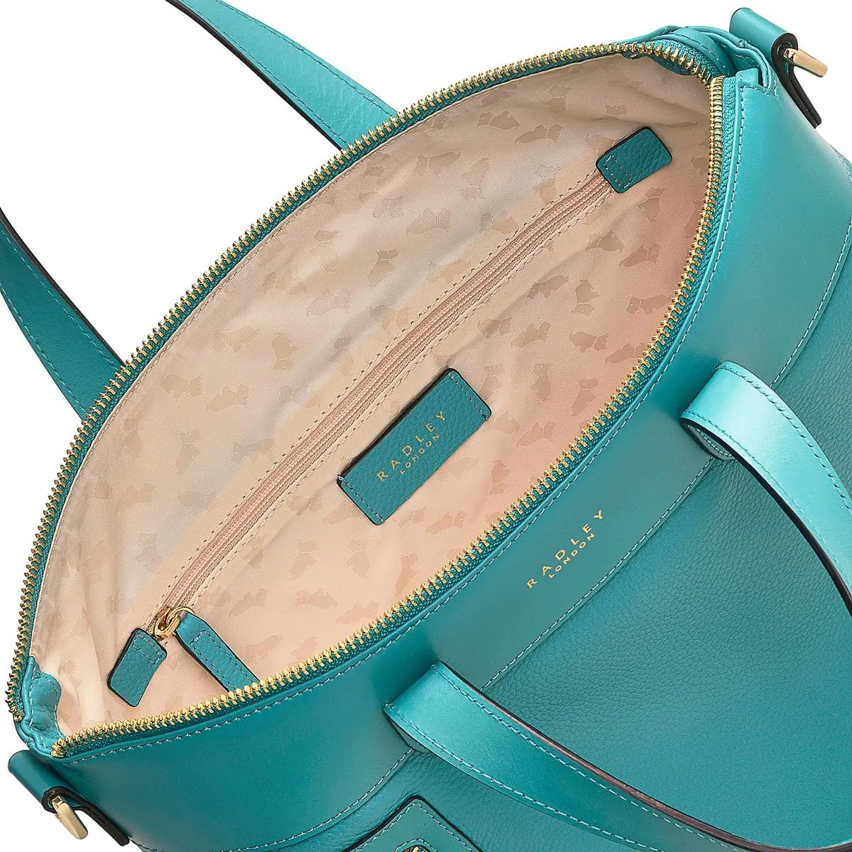 RADLEY London Zippy Women's Medium Leather Ziptop Satchel Bag