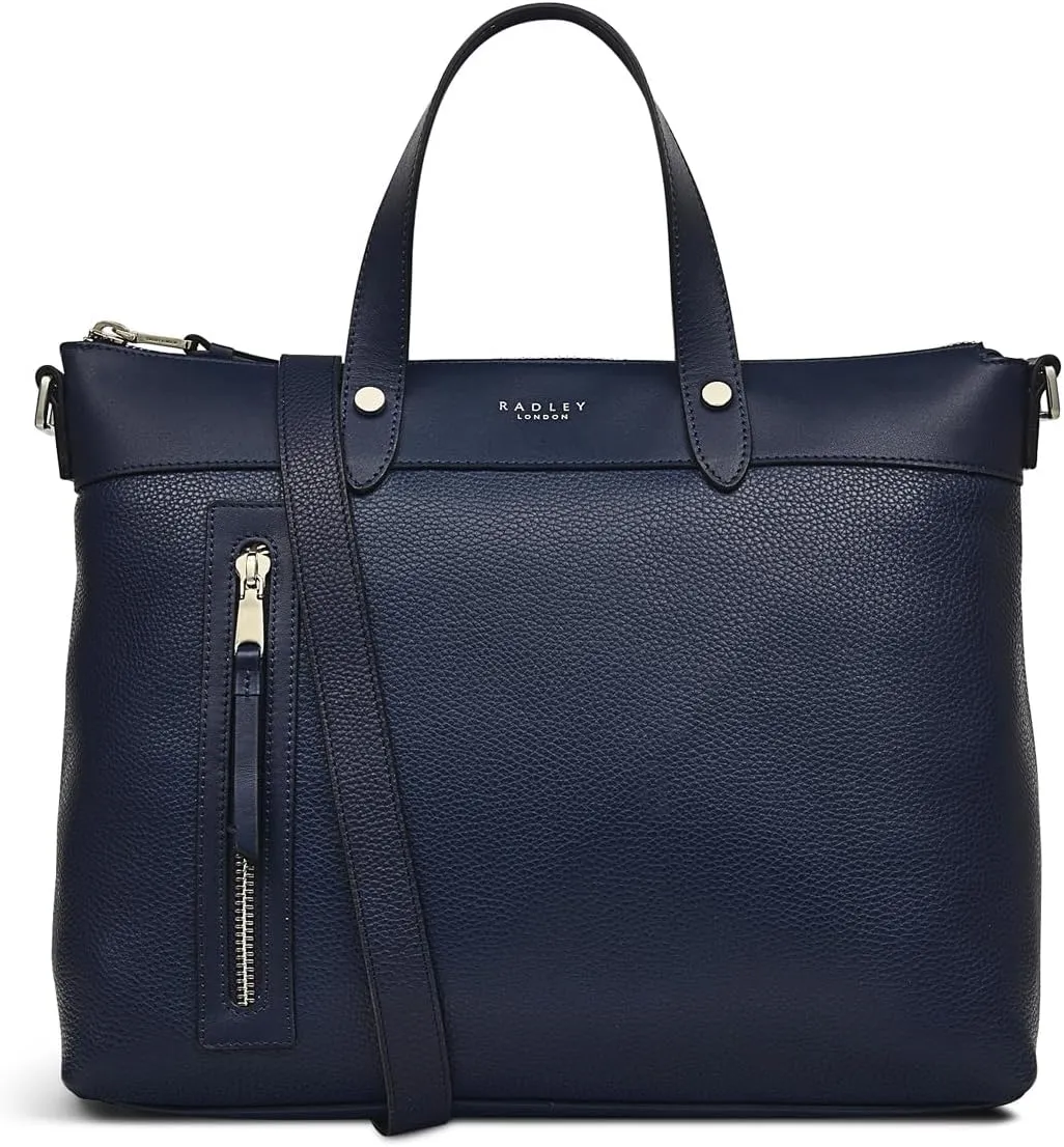 RADLEY London Zippy Women's Medium Leather Ziptop Satchel Bag