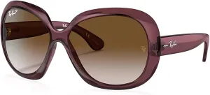 Ray-Ban Jackie ohh ii RB4098 Cateye Sunglasses for Women   BUNDLE With Designer iWear Complimentary Eyewear Kit