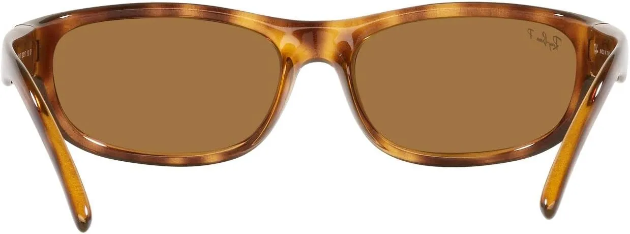 Ray-Ban Man Sunglasses Black Frame, Green Lenses, 60MM