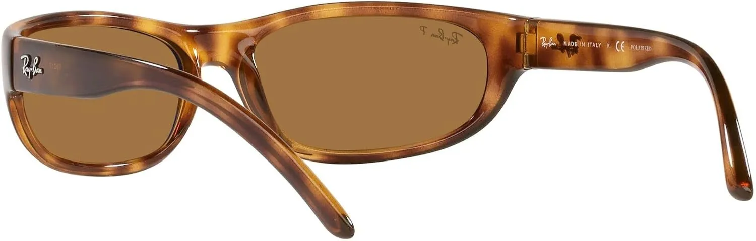 Ray-Ban Man Sunglasses Black Frame, Green Lenses, 60MM