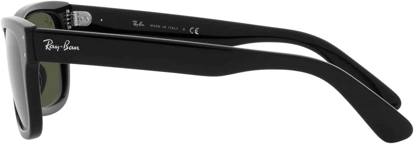 Ray-Ban Men's RB2283 Mr. Burbank Rectangular Sunglasses