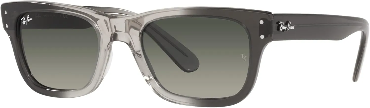 Ray-Ban Men's RB2283 Mr. Burbank Rectangular Sunglasses