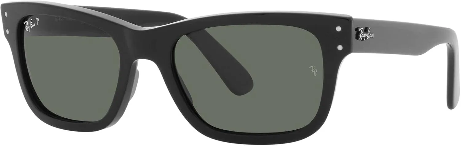 Ray-Ban Men's RB2283 Mr. Burbank Rectangular Sunglasses