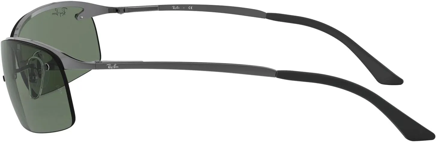 Ray-Ban Men's RB3183 Rectangular Sunglasses