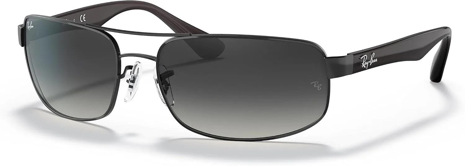 Ray-Ban Men's RB3445 Rectangular Sunglasses