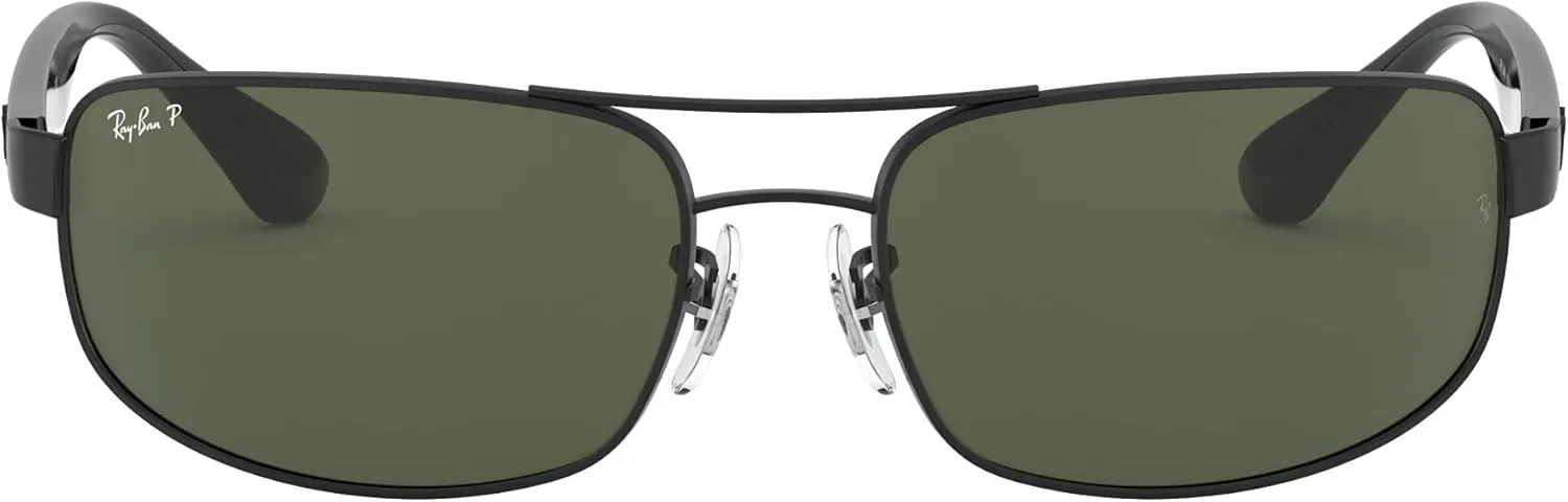 Ray-Ban Men's RB3445 Rectangular Sunglasses