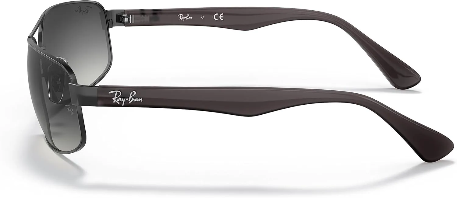 Ray-Ban Men's RB3445 Rectangular Sunglasses