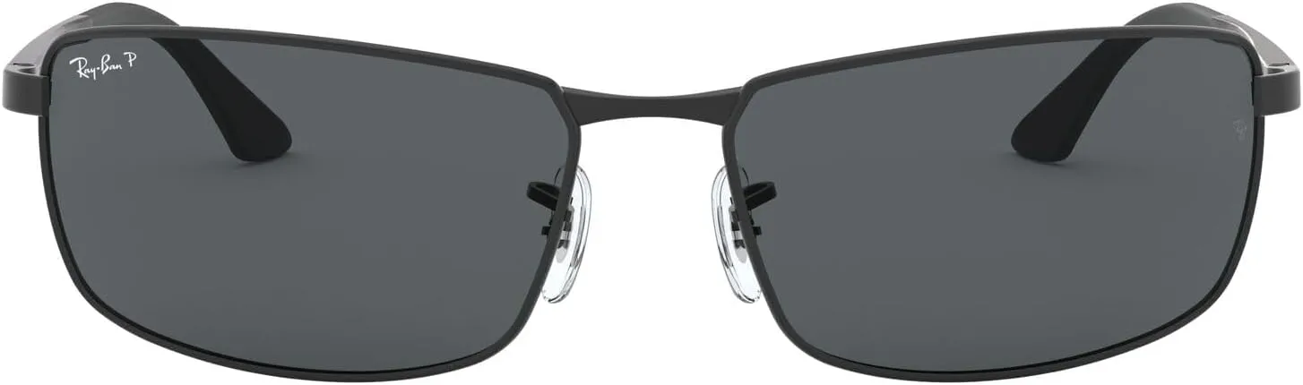 Ray-Ban Men's RB3498 Rectangular Sunglasses