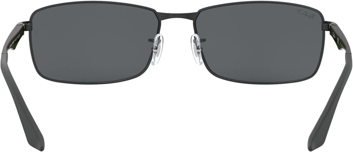 Ray-Ban Men's RB3498 Rectangular Sunglasses