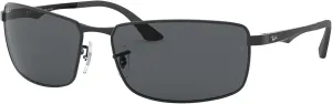 Ray-Ban Men's RB3498 Rectangular Sunglasses
