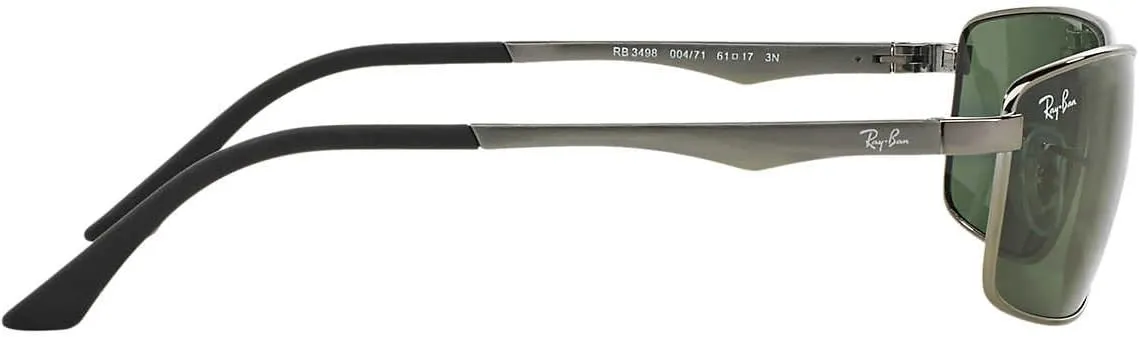 Ray-Ban Men's RB3498 Rectangular Sunglasses