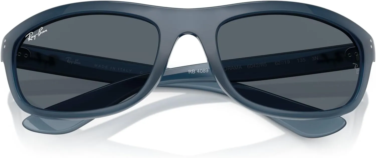 Ray-Ban Men's RB4089 Balorama Rectangular Sunglasses