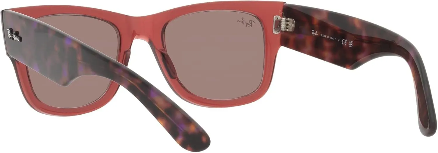 Ray-Ban RB0840SF Mega Wayfarer Low Bridge Fit Square Sunglasses