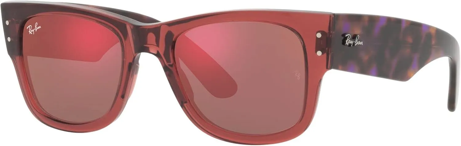 Ray-Ban RB0840SF Mega Wayfarer Low Bridge Fit Square Sunglasses