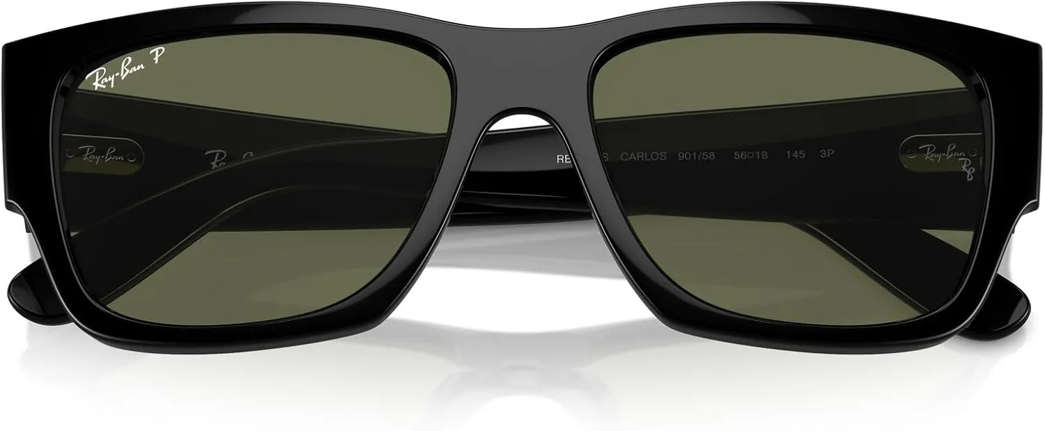 Ray-Ban Rb0947s Carlos Rectangular Sunglasses